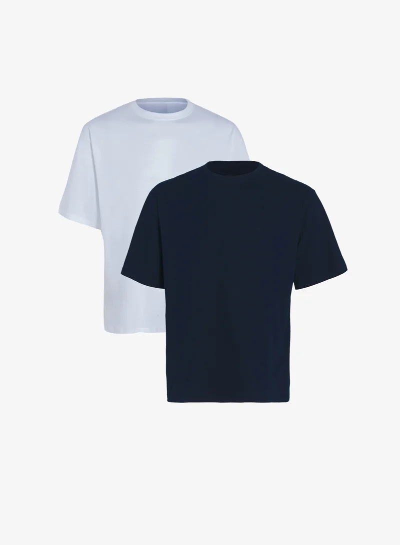 Seventy Five Basics Pack of 2 Oversized T-Shirt