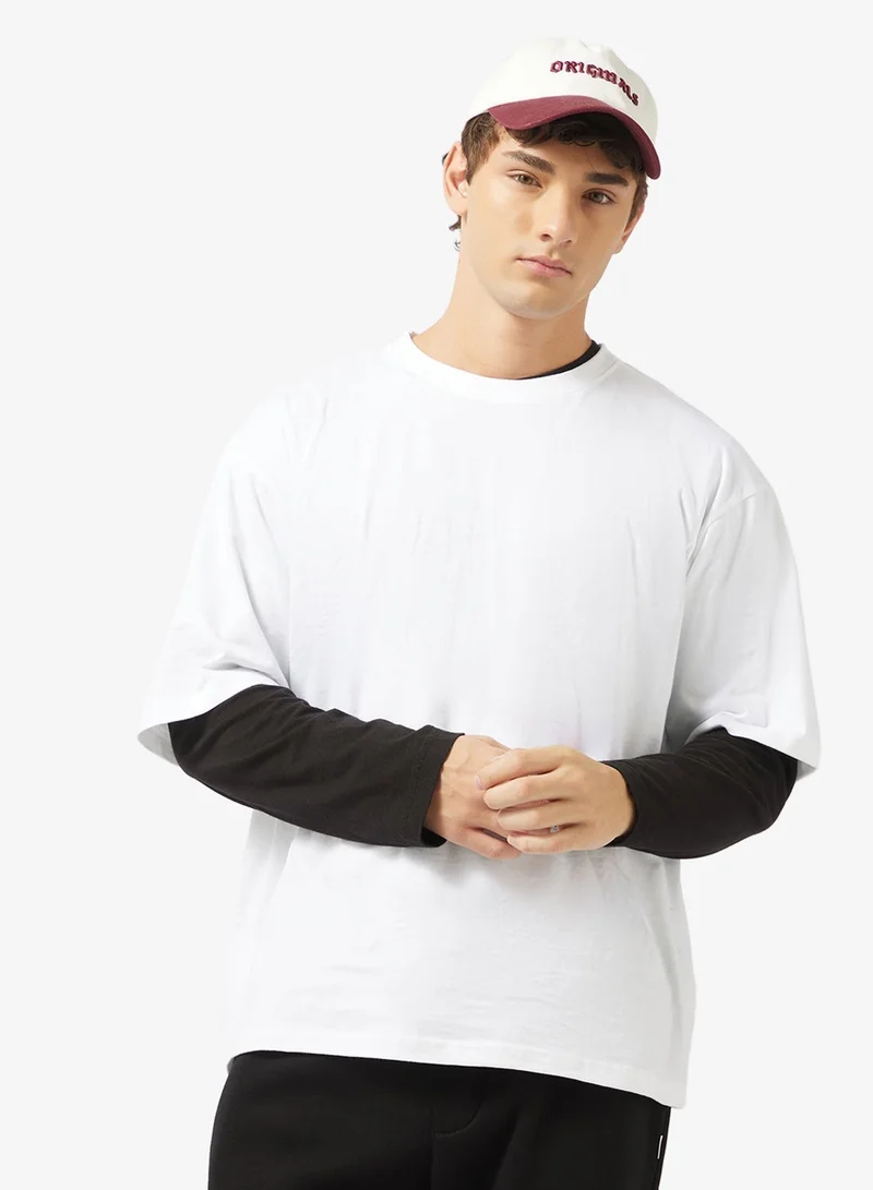 Seventy Five Basics Pack of 2 Oversized T-Shirt