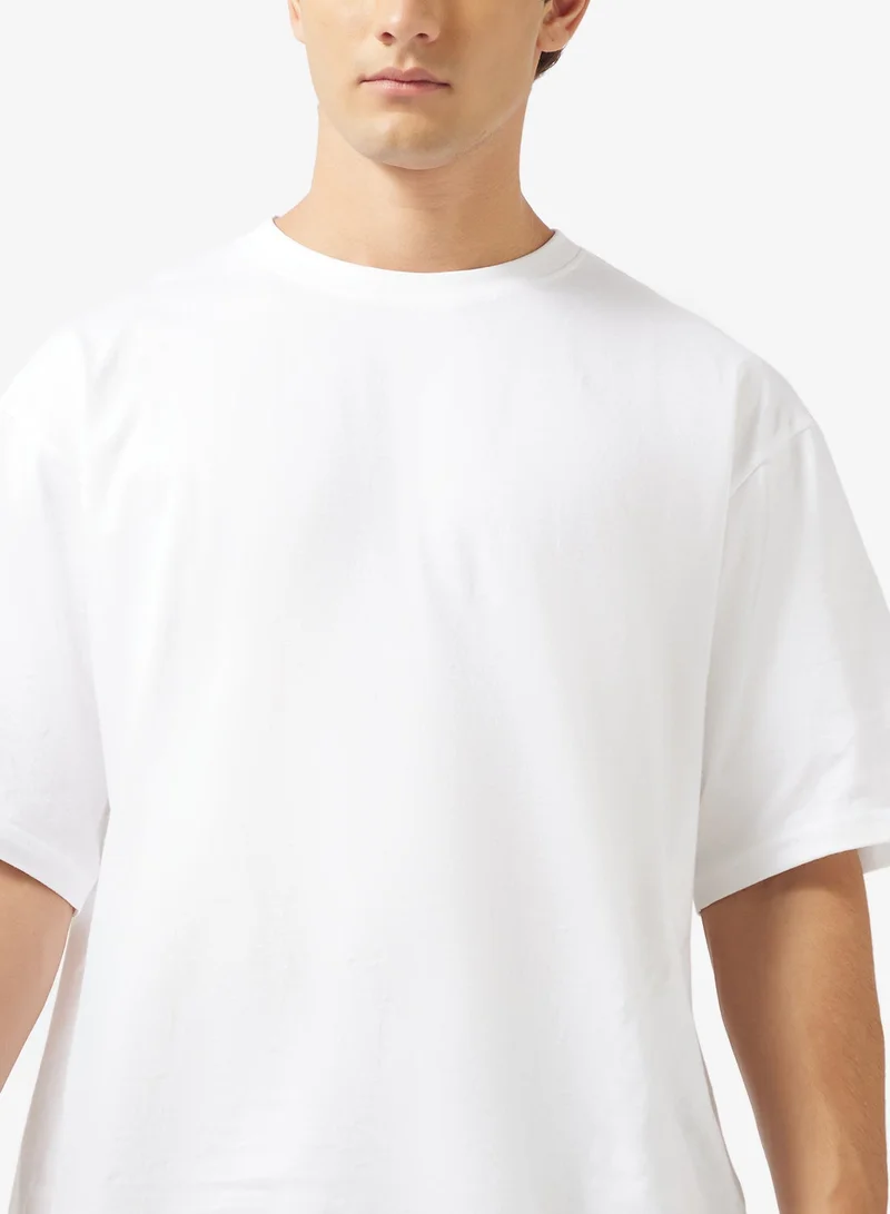 Seventy Five Basics  Pack of 2 Oversized T-Shirt for Men | Best Price UAE