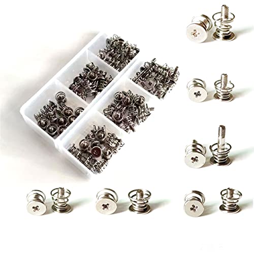 Easycargo 72pcs M2 Graphic Card Heatsink Screw Mounting Kit, GPU Spring Screws, Graphics Card Back Plate Heatsink Screws Heat Sinks Fastener - Image 1