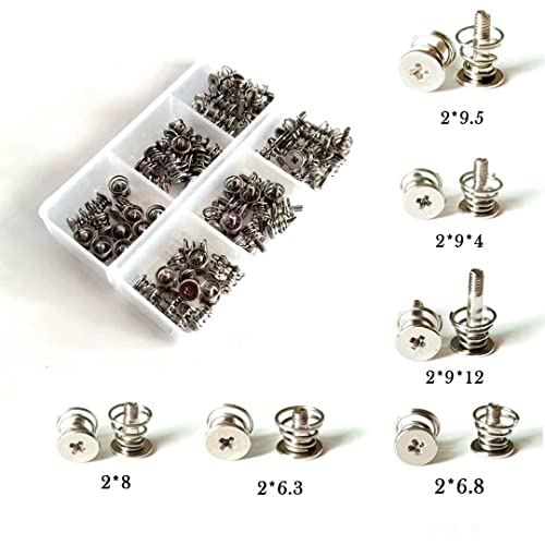 Easycargo 72pcs M2 Graphic Card Heatsink Screw Mounting Kit, GPU Spring Screws, Graphics Card Back Plate Heatsink Screws Heat Sinks Fastener - Image 2