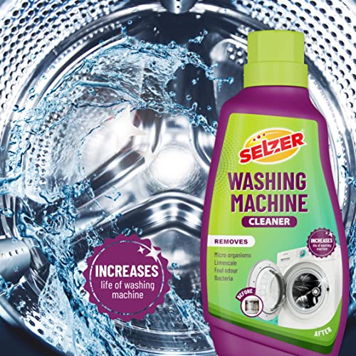 Selzer Washing Machine Cleaner & Descaling Powder, Descaler for top load and front load | Washing Machine Drum Cleaner & Tub Cleaner- 200 gm (Pack of 1) - Image 4