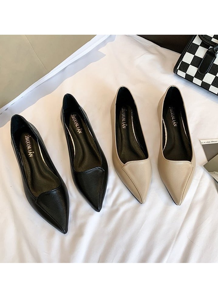 KUYING Flat Sole Single Shoe Women - Image 3