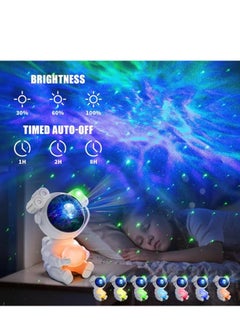 SUKILO Astronaut Galaxy Projector Night Light – Star & Nebula LED Lamp with Timer, Remote Control, 7 Colors, Moon Effect – Bedroom, Kids, Gaming Room Décor Gift (Spherical)  - Image 3
