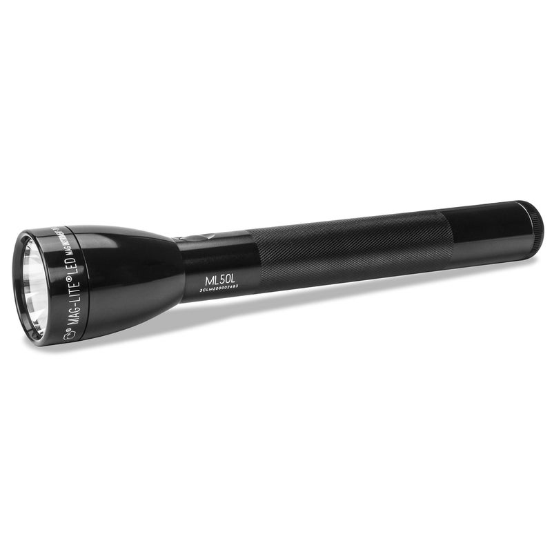 MAGLITE Mag Instrument lite ML50L LED 3-Cell C Flashlight, Black (ML50L-S3016) - Image 1