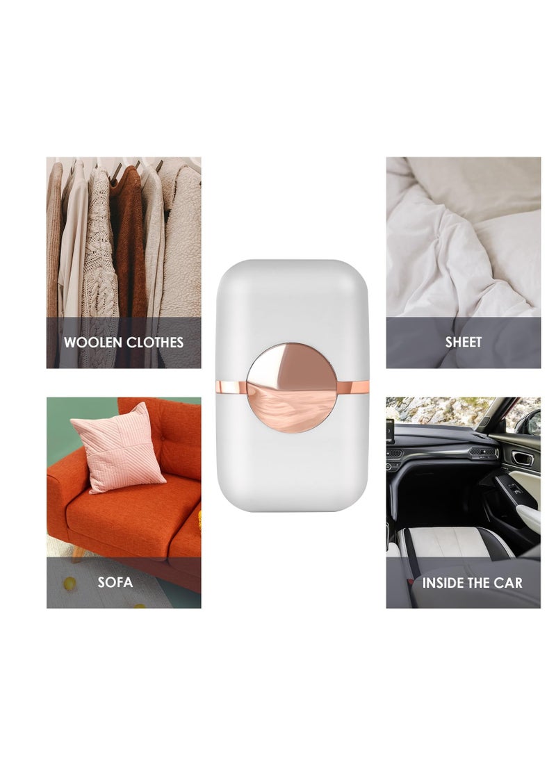 Excefore Washable and Reusable Lint Roller, Lint Roller for Pet Hair, Travel Lint Remover Brush for Pet Hair, Portable Dual Head Pet Hair Remover for Clothes, White - Image 5