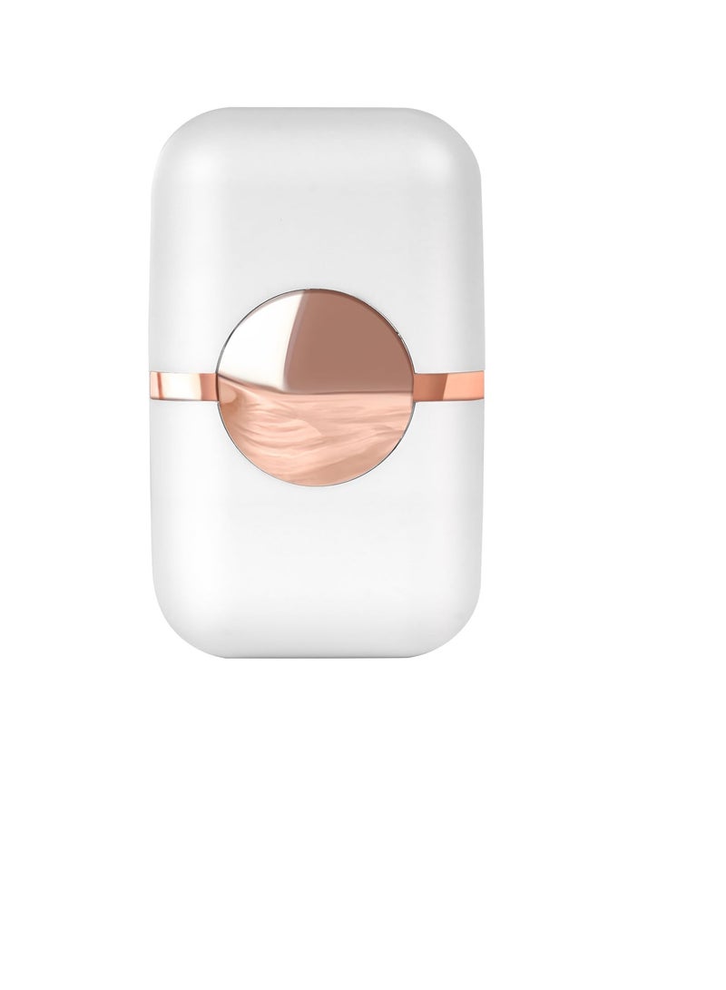 Excefore Washable and Reusable Lint Roller, Lint Roller for Pet Hair, Travel Lint Remover Brush for Pet Hair, Portable Dual Head Pet Hair Remover for Clothes, White - Image 1