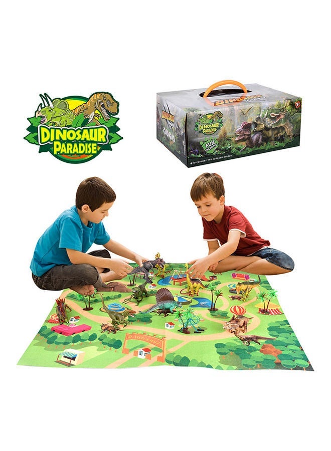 NIBEMINENT Dinosaur Paradise Amusement Park Set - Image 2