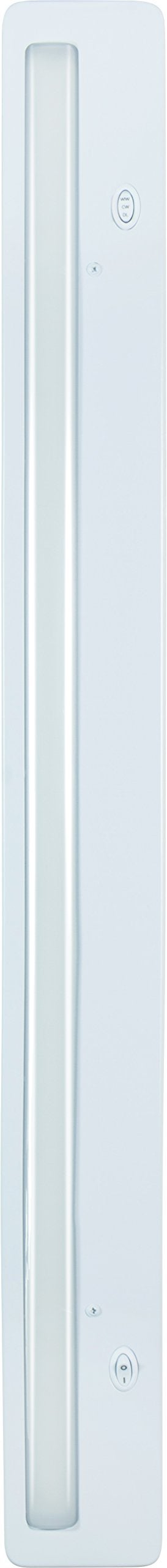 Enbrighten Premium 24in. LED Under Cabinet Light Fixture, Direct-Wire, 900 Lumens, 97 CRI, Color-Select, On/Off Switch, In-Wall Dimmer Compatible, 50,000 hr. LED Life, Steel Housing, White, 34290 - Image 3