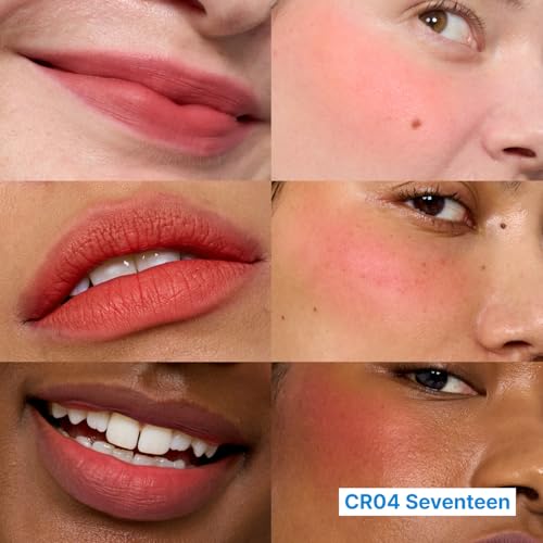 fwee Blurry Pudding Pot + Keychain SET | Airbrushed Blush & Lip, Buildable Pigment, Long-lasting, Lightweight, Easy to Blend, Natural Soft Matte Finish Makeup – Seventeen (Sunny Coral) | 0.17 oz - Image 3
