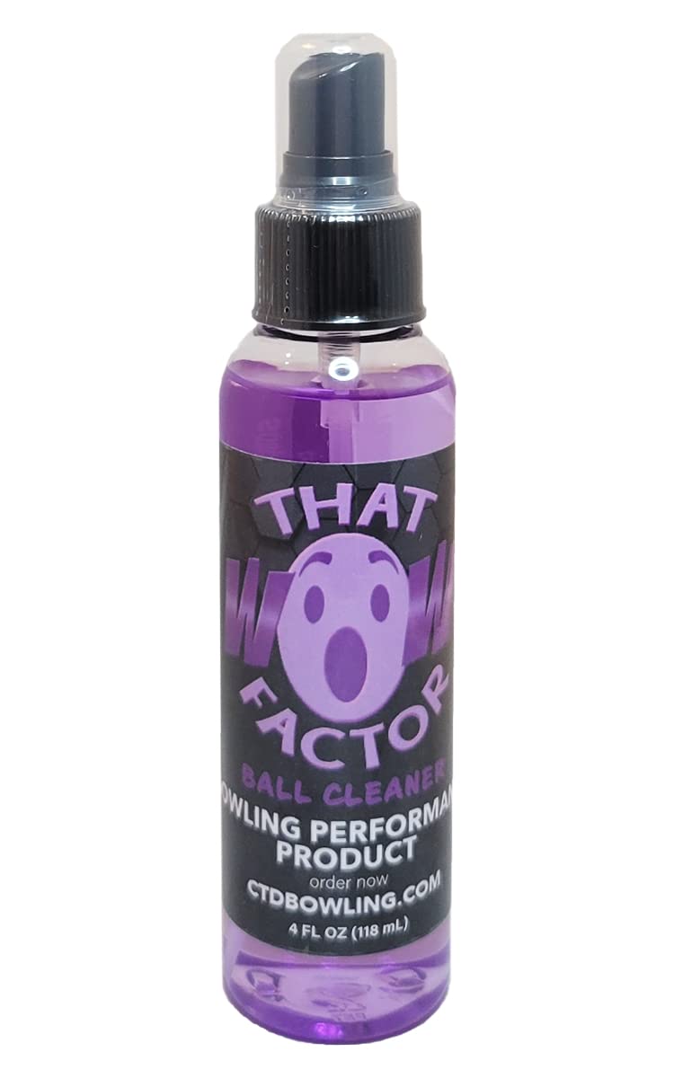 Creating the Difference That Wow Factor Performance Bowling Ball Cleaner from Removes Dirt, Oil and Scuff Marks | USBC Approved (4oz) - Image 1