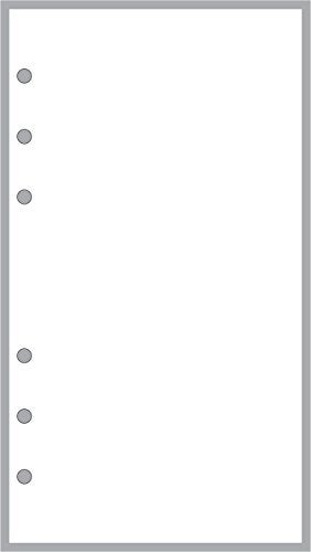 Handy Forms Personal Size Blank Pages Planner Insert, Sized and Punched for Filofax Personal Notebook (3.7" x 6.75") - Image 3