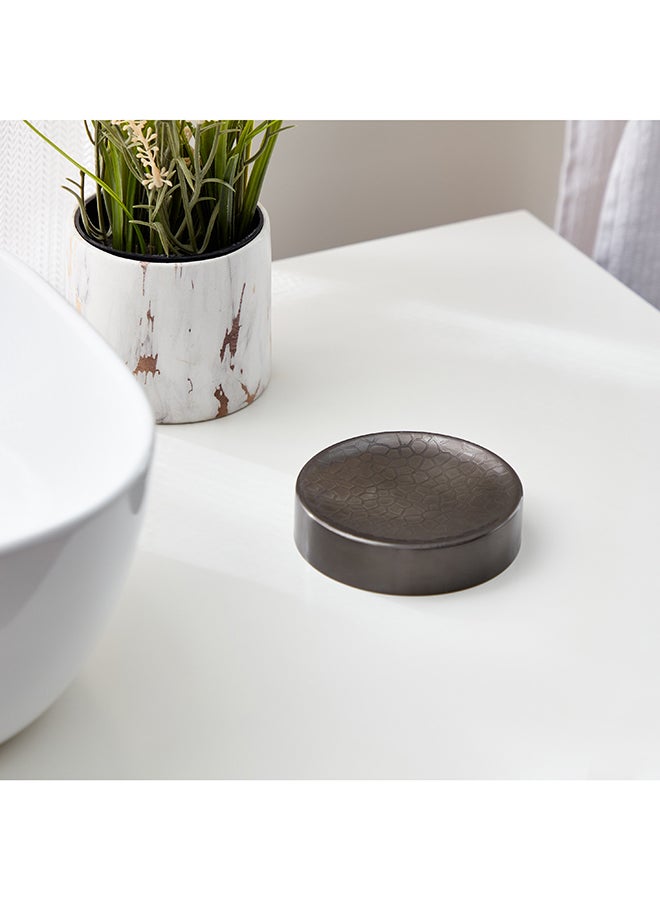Home Box Elton Stainless Steel Soap Dish 11 x 11 x 3 cm  - Image 2