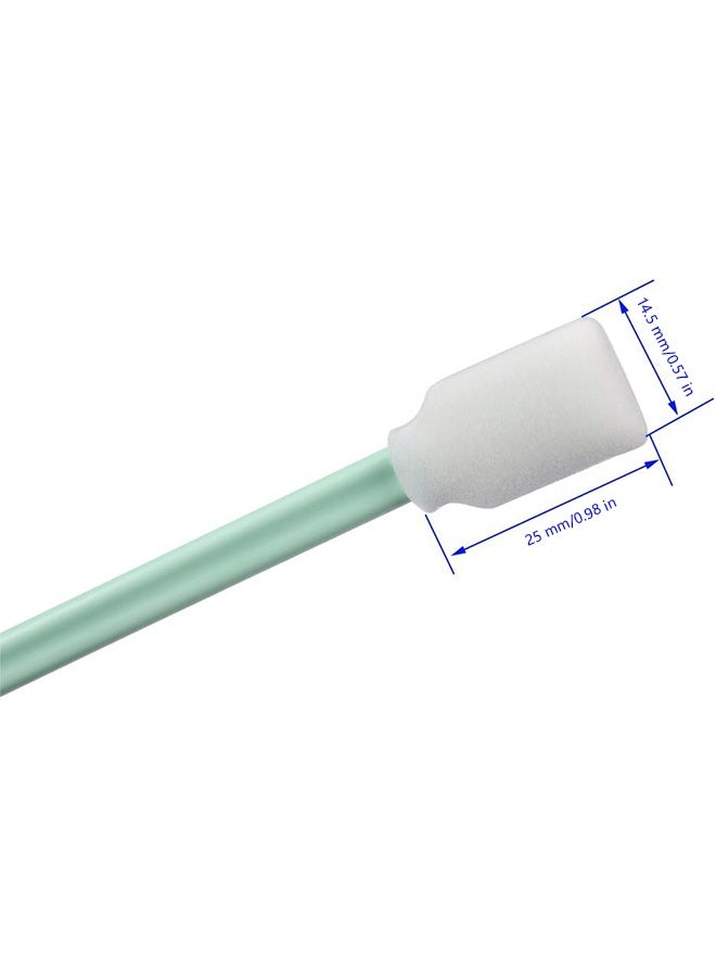 INCHOO 100pc  Square Rectangle Foam Cleaning Swab Sticks for Solvent Format Inkjet Printer Roland Optical Equipment - Image 2