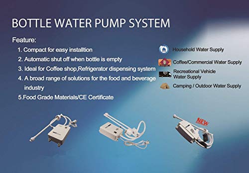 TDRFORCE 5 Gal Bottled Water Dispenser - Electric Pump & Refrigerator System with 5 Gallon Jug - Image 5