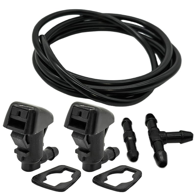 Loomyar 55372143AB Windshield Washer Nozzles Kit for Jeep Grand Cherokee for Dodge Stratus for Chrysler Sebring for Chevrolet Malibu for Pontiac G6 Replace 15247800 55156427AB 55079049AA - Image 2