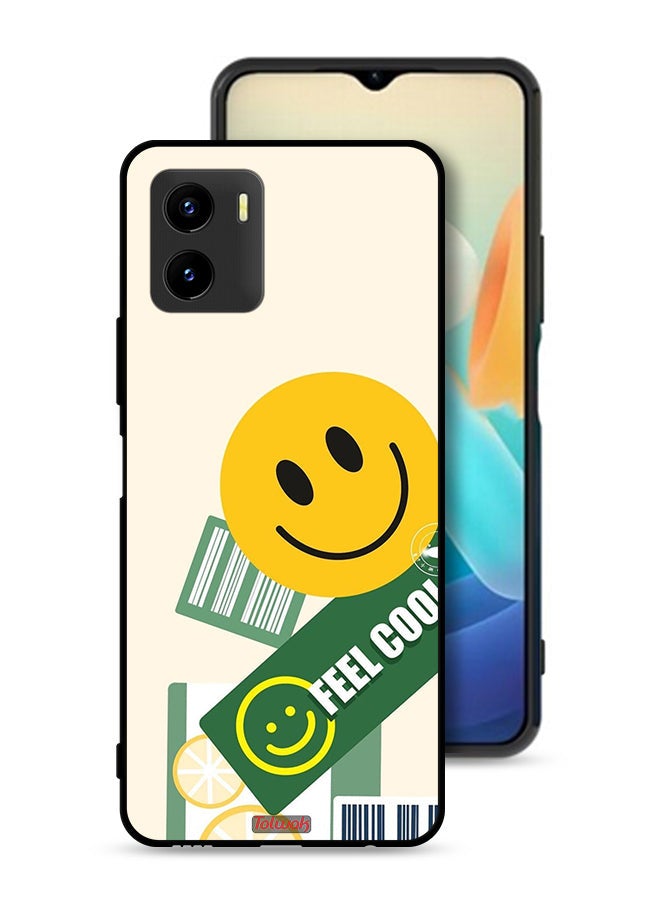 Vivo Y15s Protective Case Cover Feel Cool Sticker
