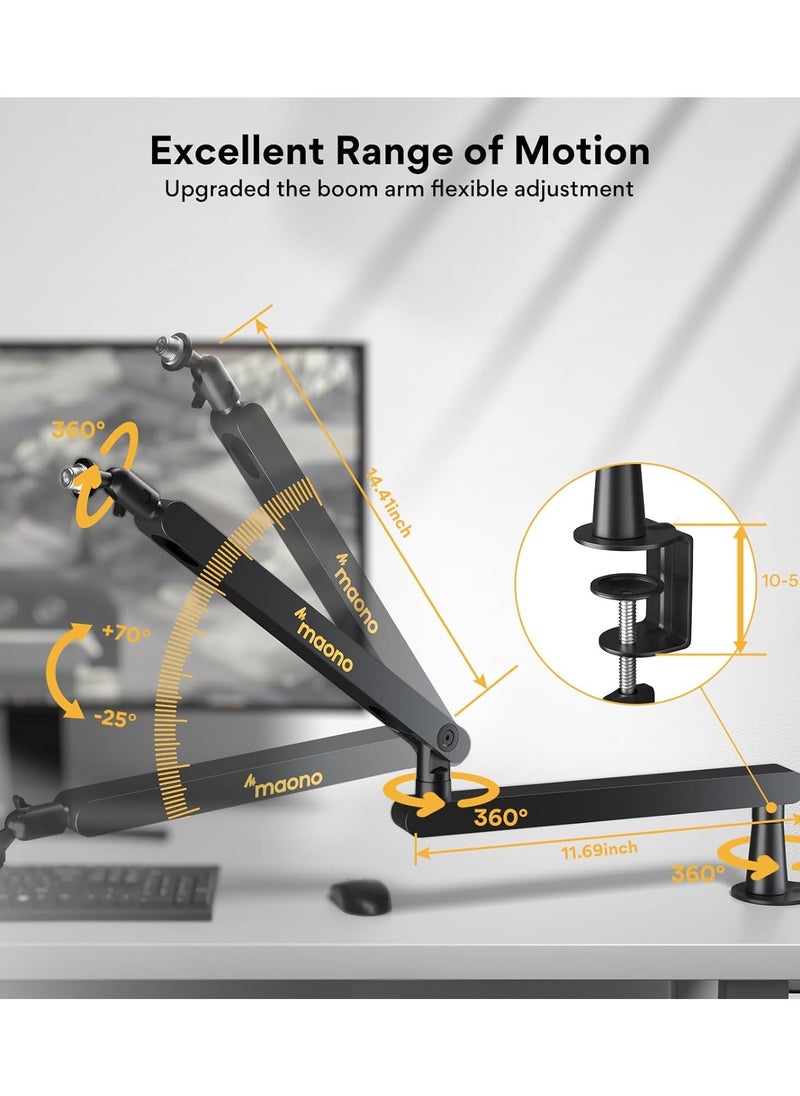 Maono - Maono BA92 Microphone Arm for Tabletop Mount - Image 1