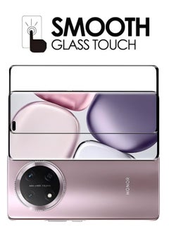 Youque 3 pcs for Honor X9c 5G Tempered Glass Screen Protector with Camera Lens Film, 2 Pcs Front Screen Protectors and 1 Pcs Lens Film  - Image 5