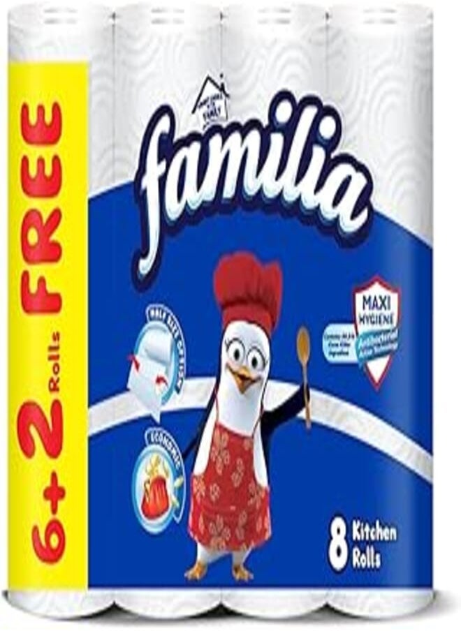 Familia Familia Tissue - Kitchen Towel - Classic 8 Rolls 