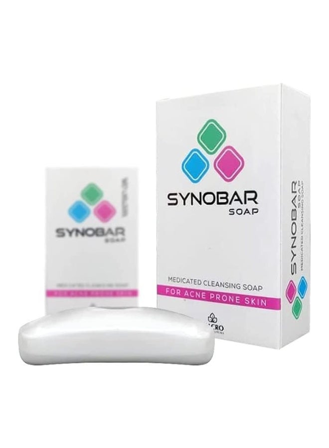 SYNOBAR Soap For Acne Prone Skin (medicated Cleansing Soap) - 100gm - Image 1