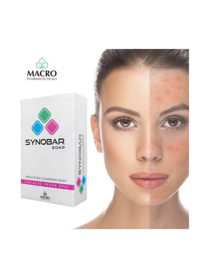 Synobar Soap For Acne Prone Skin (medicated Cleansing Soap) - 100gm