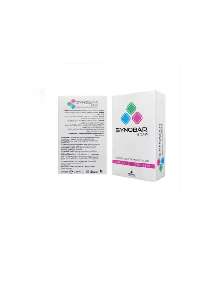 Synobar Soap For Acne Prone Skin (medicated Cleansing Soap) - 100gm
