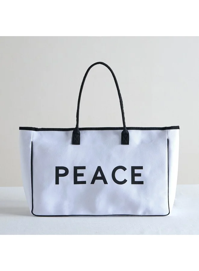 هوم بوكس Fun Living Peace Tote Bag 51 x 32 x 10 cm