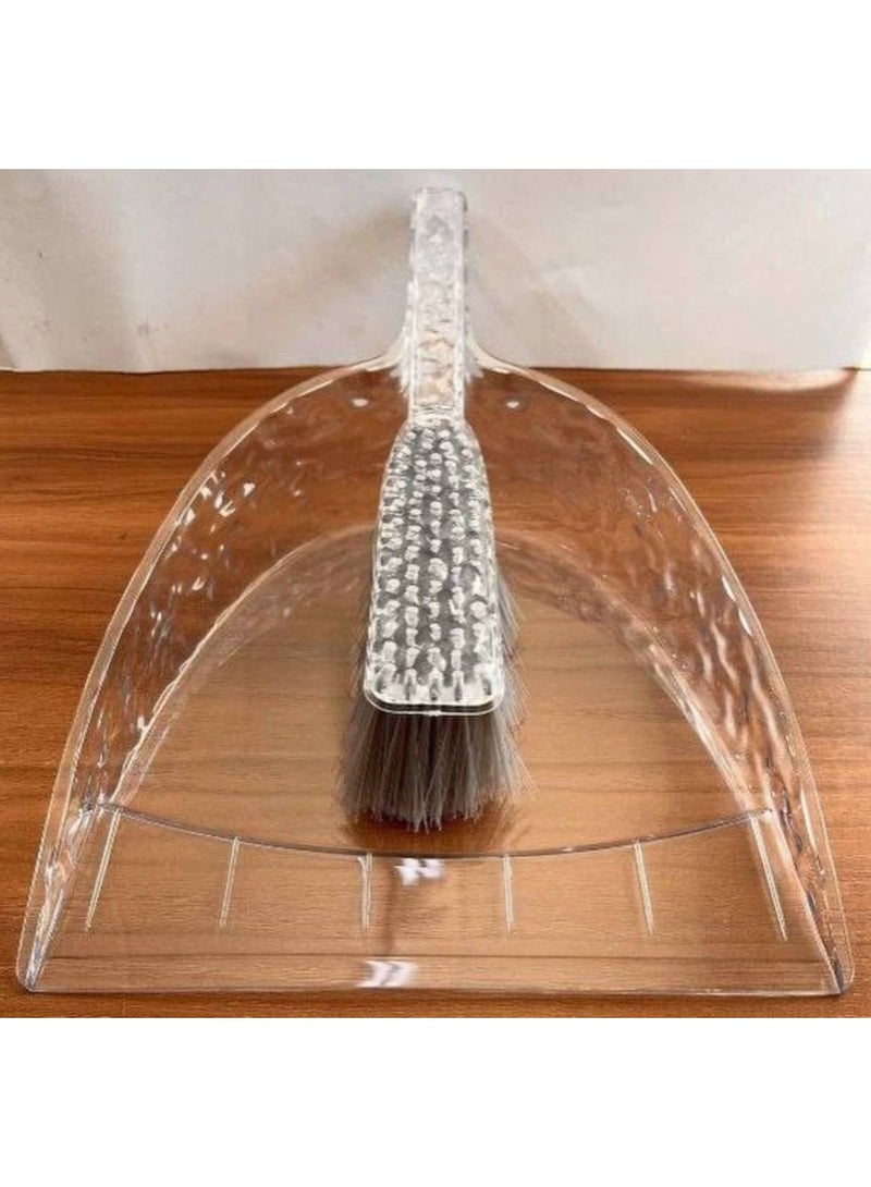 Acrylic Dustpan and Brush Set - Image 1