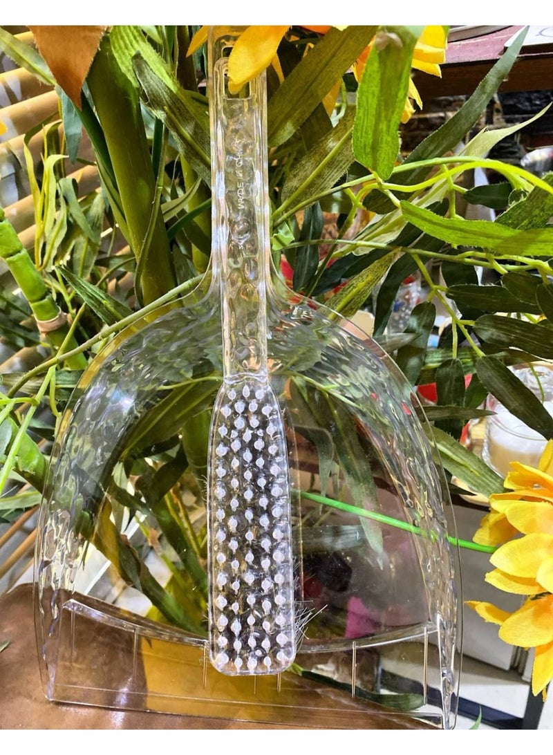 Acrylic Dustpan and Brush Set - Image 2