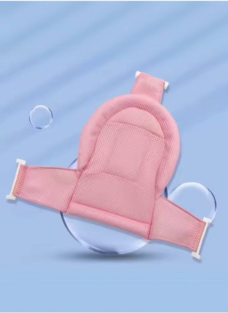 Moms Magic Soft Baby Bath Cushion - Polyester Bathing Support for Babies - 64x55cm, Easy Care  - Image 2