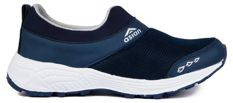 أسيان حذاء جري رجالي أزرق
