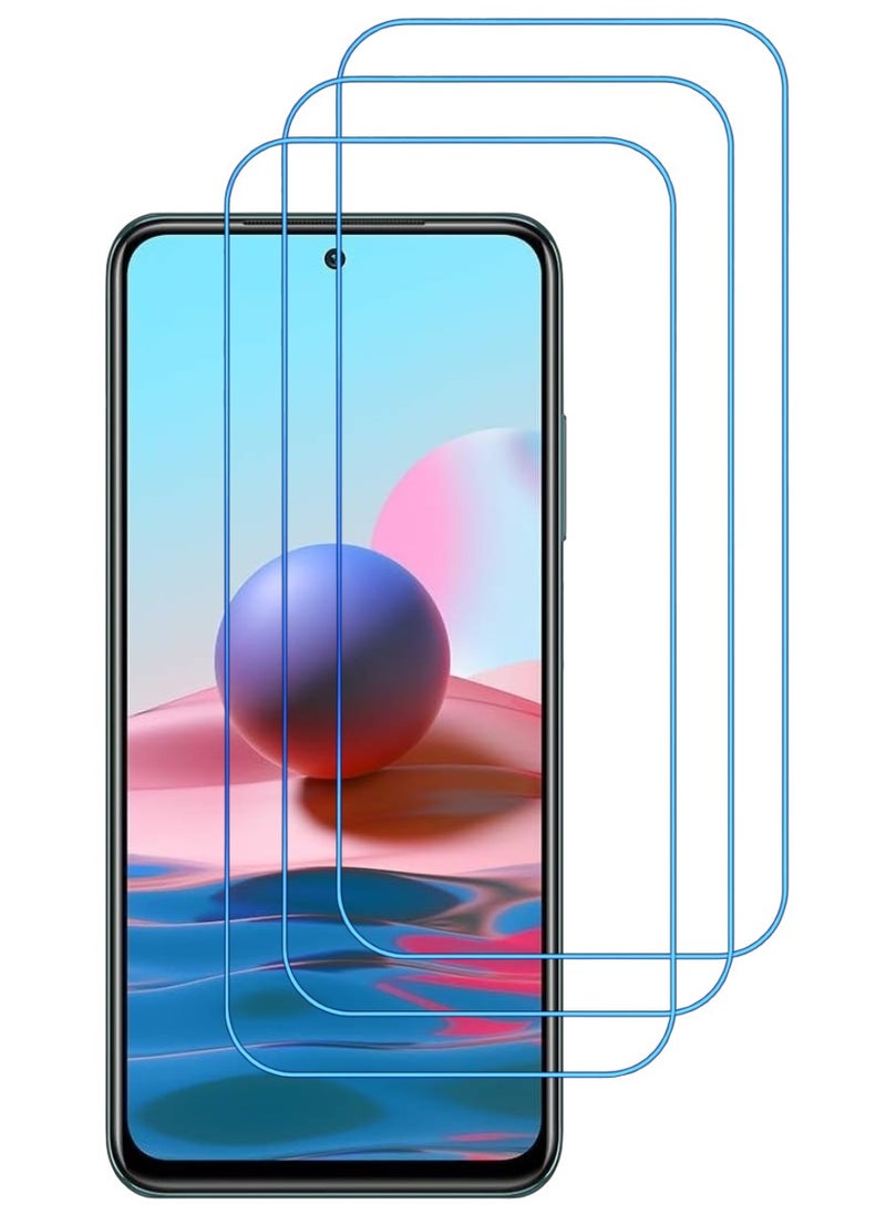 أكاليكس 3 قطع، حماية شاشة،  لهاتف شاومي  ريدمي نوت 10 ، جودة ممتازة. - Image 1