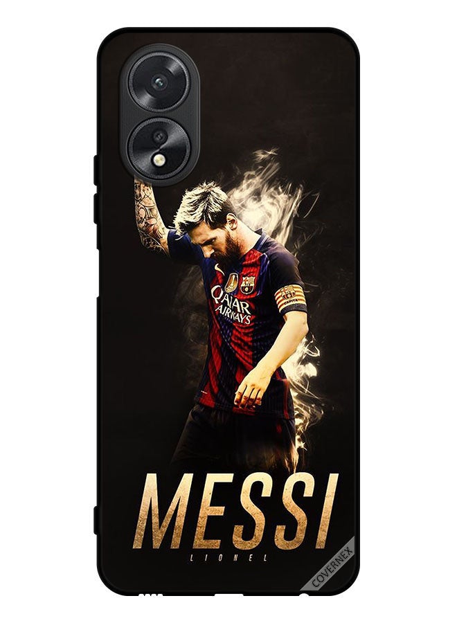 Covernex Protective Case Cover For Oppo A38 Lionel Messi Vintage - Image 1