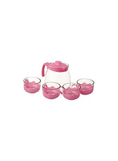 Spaceshoop Tea Box and 4 Cup Serving Set 