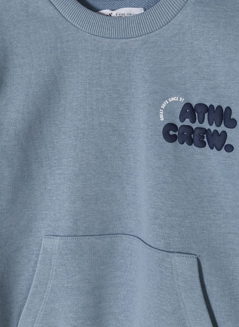 مينوتي بلوزة قطنية للأطفال الأولاد بطبعة - Image 3