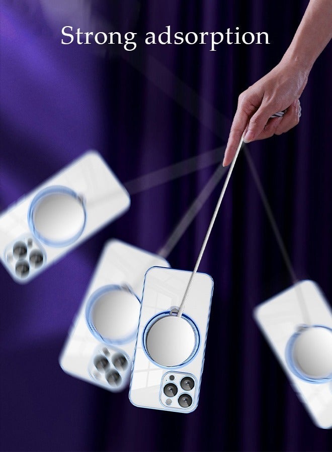 DUNISO iPhone 14 Pro Max Phone Case 6.7" Full Body Protective Phone Cover Anti-fall Anti-fingerprint Clear Phone Case Built-in Screen and Camera Protector for Apple 14 Pro Max 5G Phone Case - Image 5