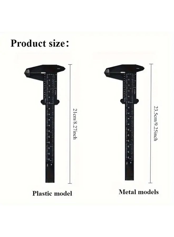 Metal Vernier Caliper 4 In 1 Laser Scale Tool For Jewelry DIY Home Professional Use - Image 3