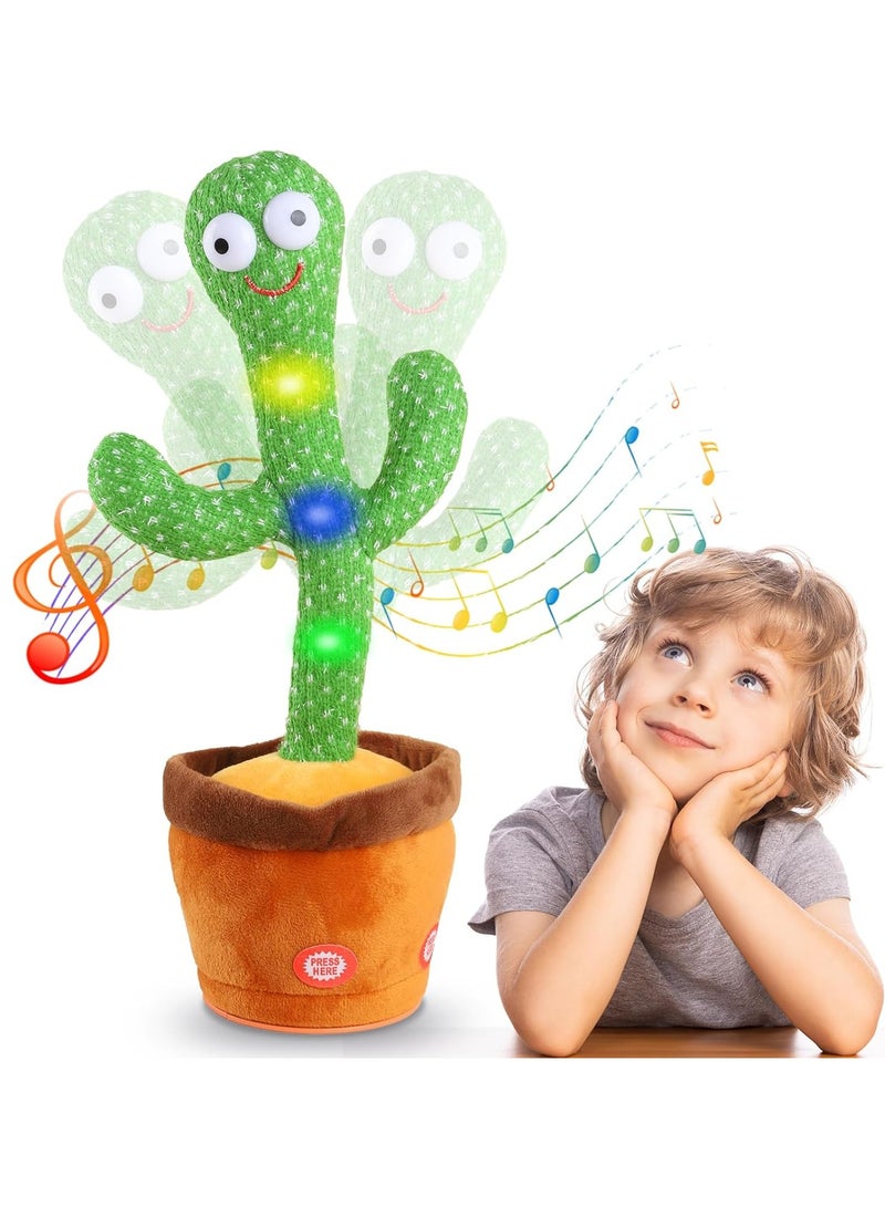 بريمو بلس لعبة الصبار الراقص للغناء والتحدث،لعبة تفاعلية للأطفال تحتوي على 120 أغنية للأطفال - Image 1