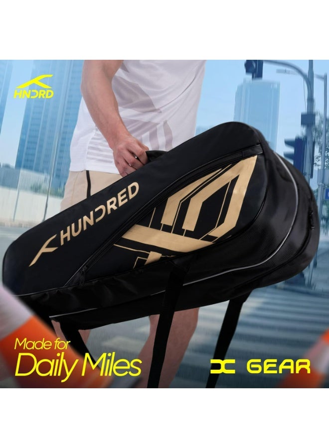 هندرد حقيبة أدوات Hundred X Gear Kit مزودة بحجرتين للتحكم في درجة الحرارة | جيب مخصص للأحذية | أحزمة ظهر مريحة | للعب الاحترافي | مثالية للرجال والنساء - Image 3