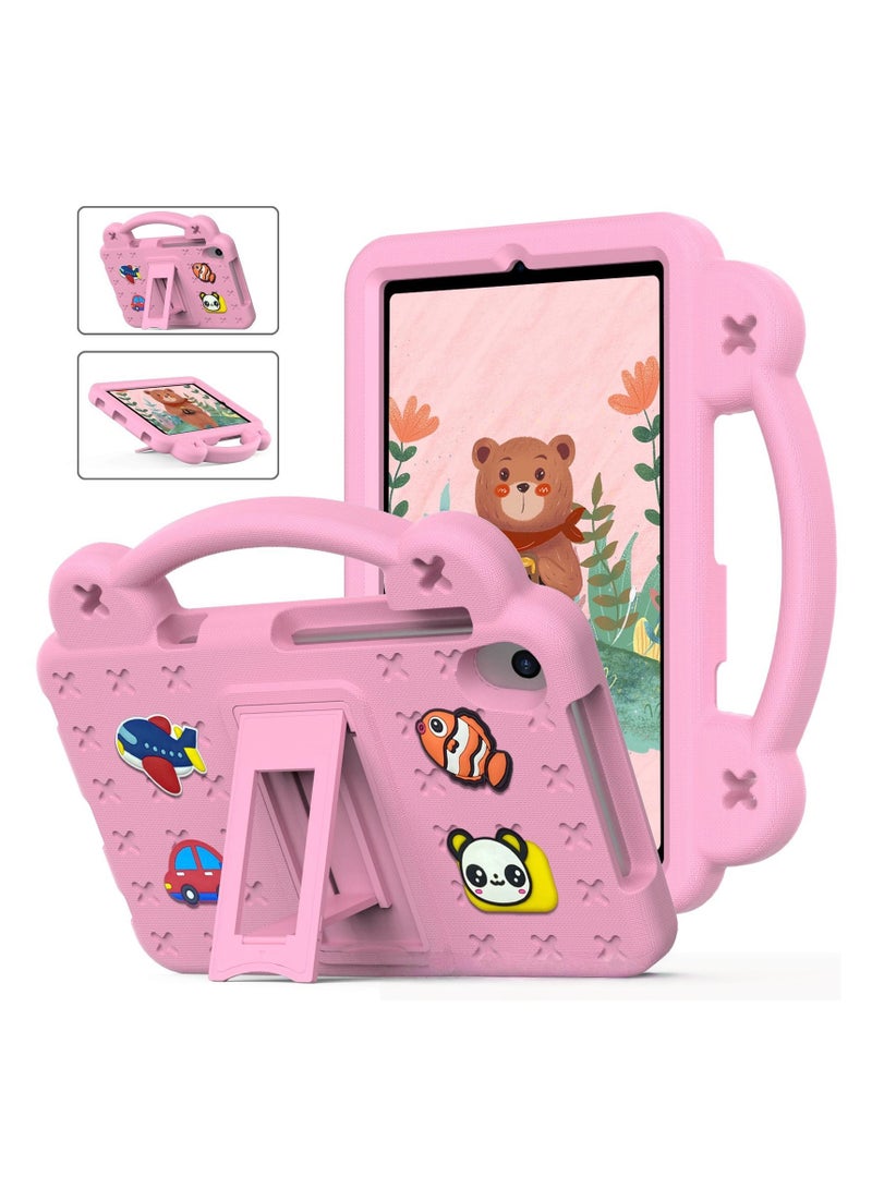 حافظة أطفال لوحي TCL Tab 8 LE 9132X - غلاف إيفا متين مضاد للصدمات مع حامل مدمج