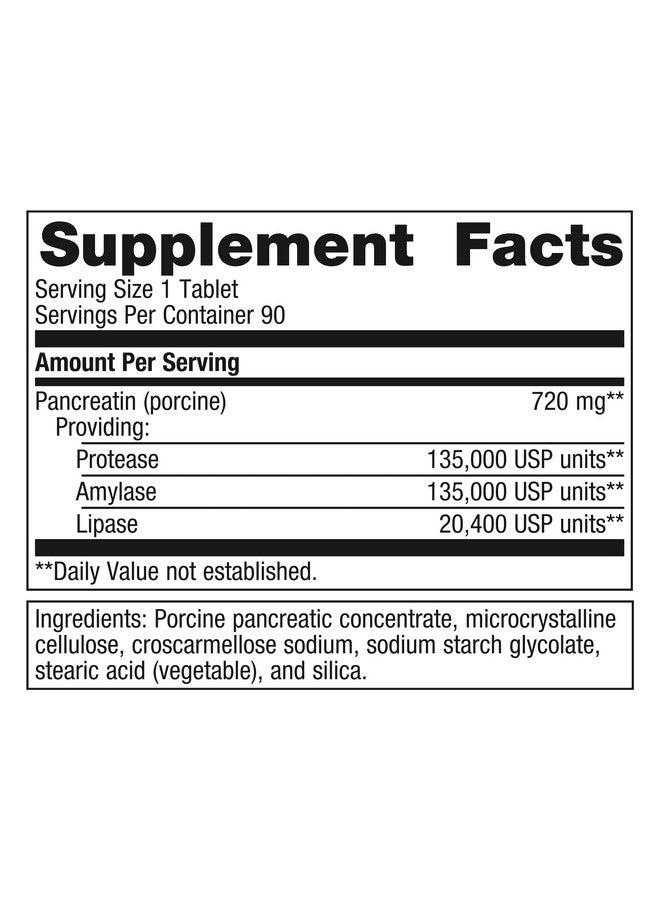 Metagenics SpectraZyme Pancreatic Enzymes Extra Strength - Bioactive Pancreatic Enzymes for Digestive Support* - 90 Servings - Image 2