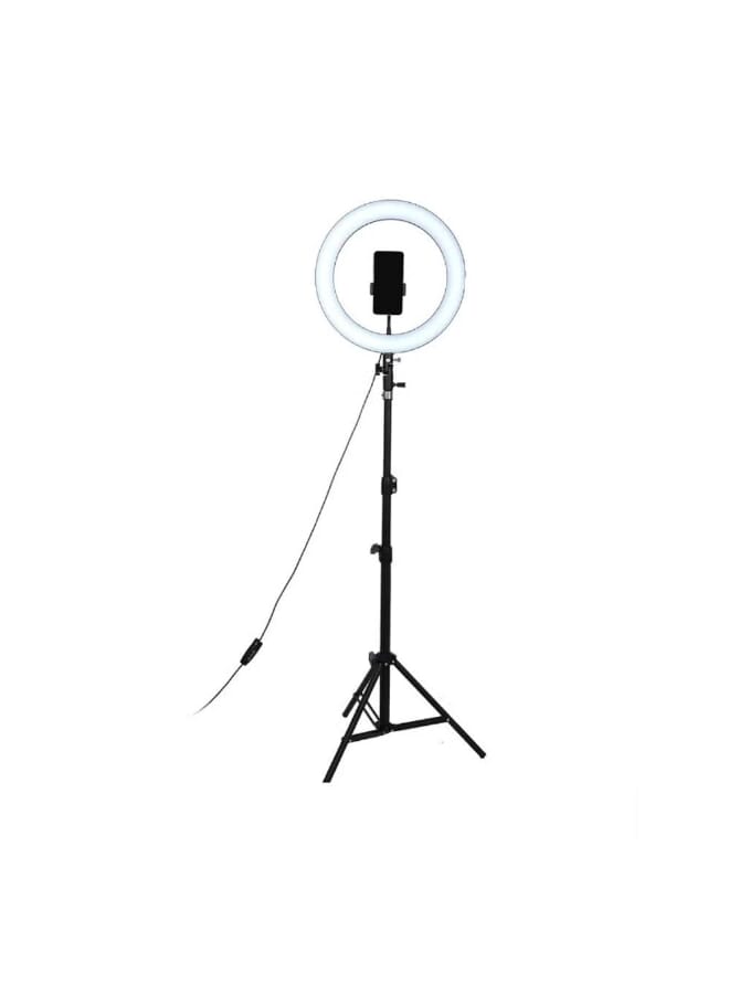 ED Photography Ring Light With Tripod Stand Black/White  - Image 3