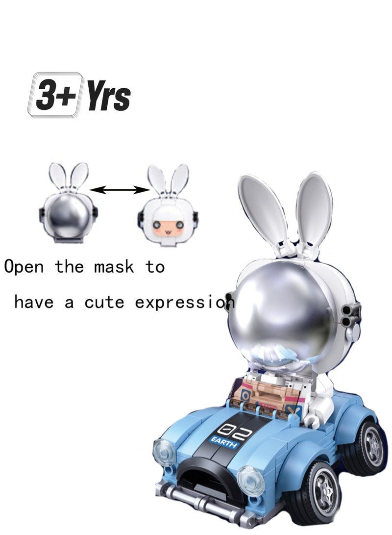 Loquat 15cm Astronaut Desktop Ornaments Model Set Building Blocks Creative Diy Simulation Collection Building Assembly Toys Children Adult Home Ornaments - Image 1