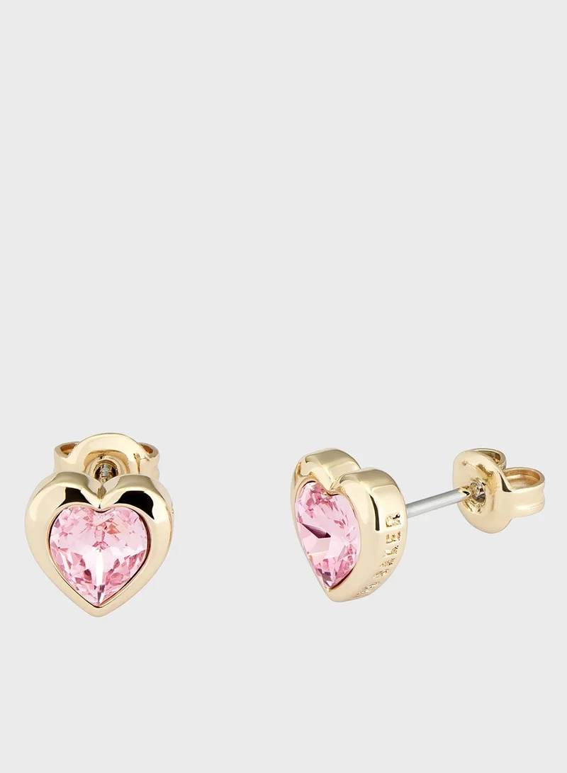 Ted Baker Han Crystal Heart Earrings