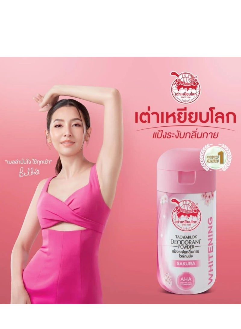 Deodorant Tawablok Japanese Flower Deodorant Powder 22g - Image 3