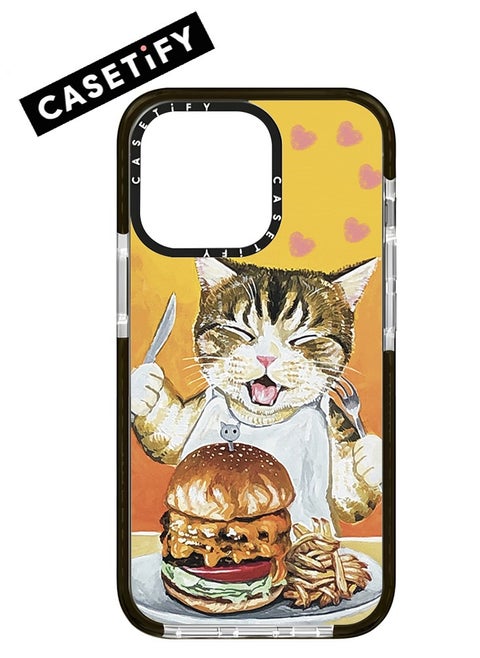 Case for iPhone 15 Pro Cute Cat Pattern Cover