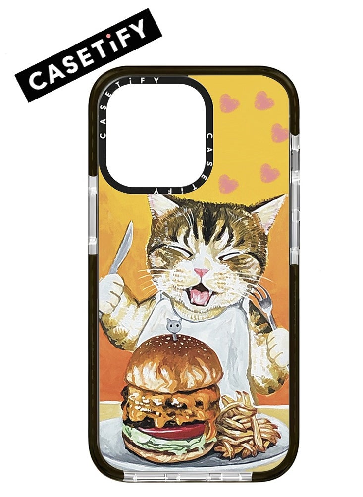 Case for iPhone 15 Pro Cute Cat Pattern Cover