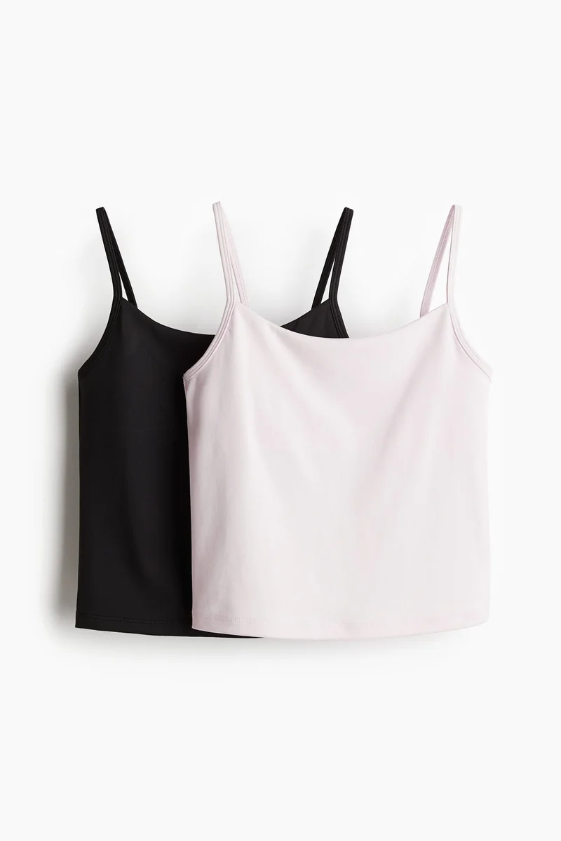 H&M 2-pack sports tops in DryMove™