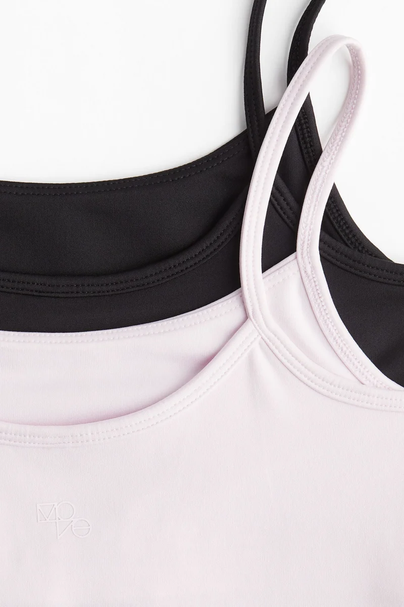 H&M 2-pack sports tops in DryMove™
